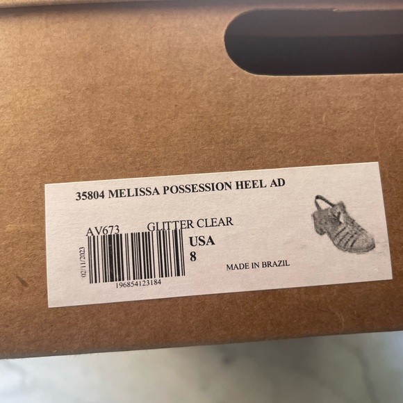 Melissa Silver Jelly Sandals with Cage Design - Picture 5 of 6